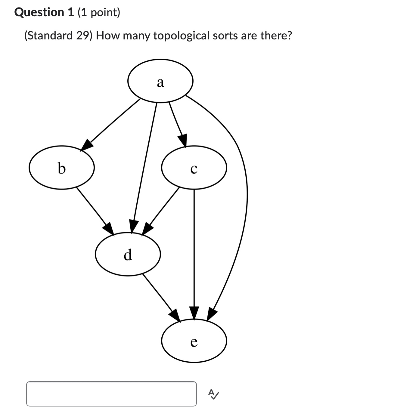 Question 1 ( 1 point ) ( Standard 2 9 ) How many