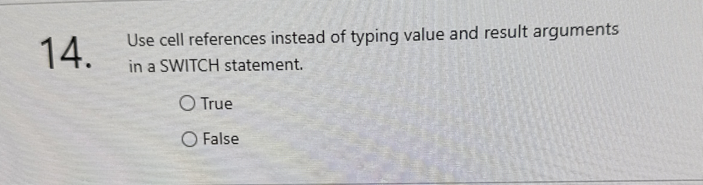 1 4 Use cell references instead of typing value