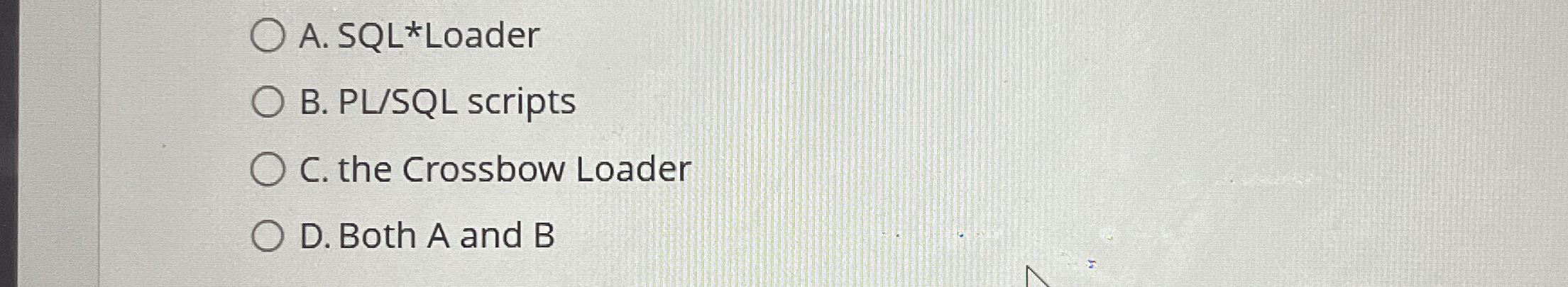 Multimedia files can be loaded int the Oracle