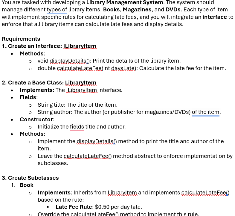 In Java please. You are tasked with developing a