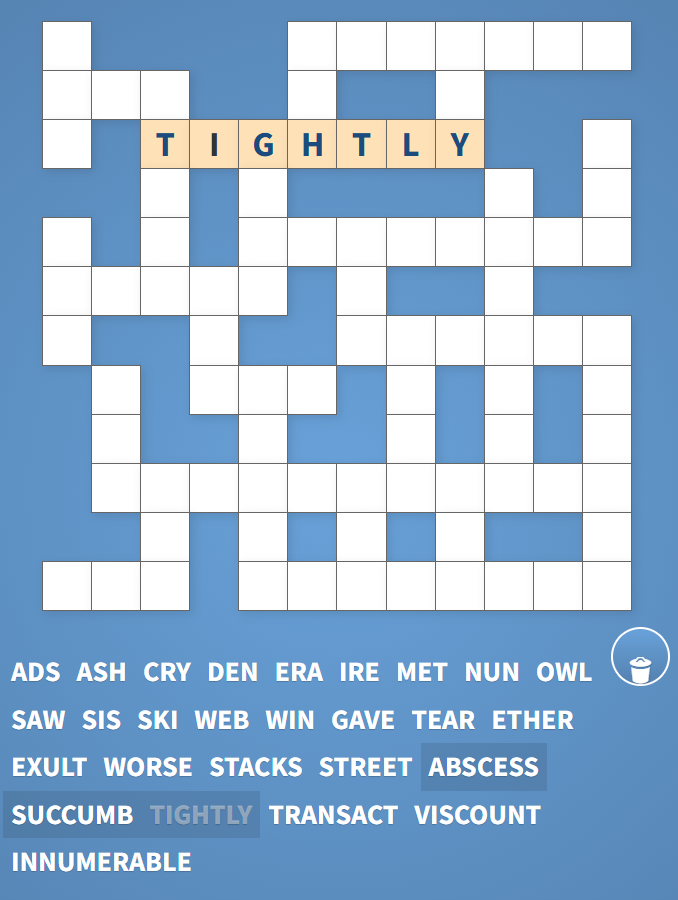 Please write a Javascript code for a word fill -