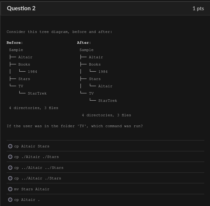 Question 2 Consider this tree diagram, before and