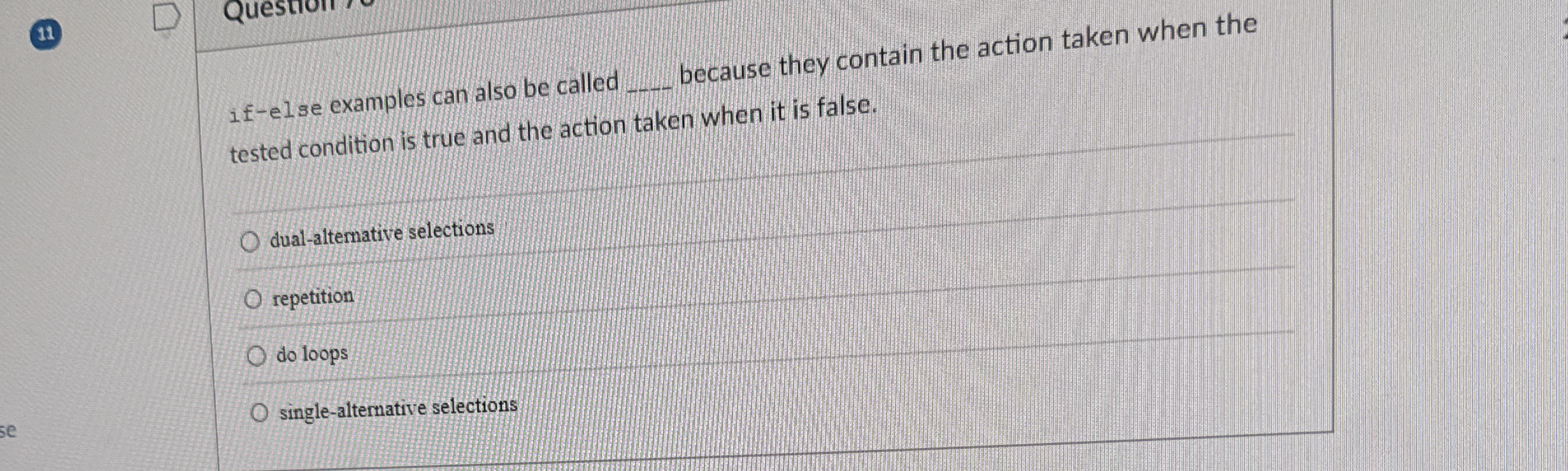Question 6 3 Many programming languages use the