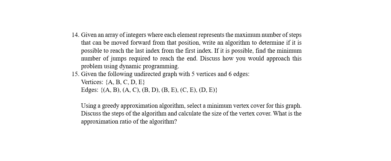 1 4 . Given an array of integers where each