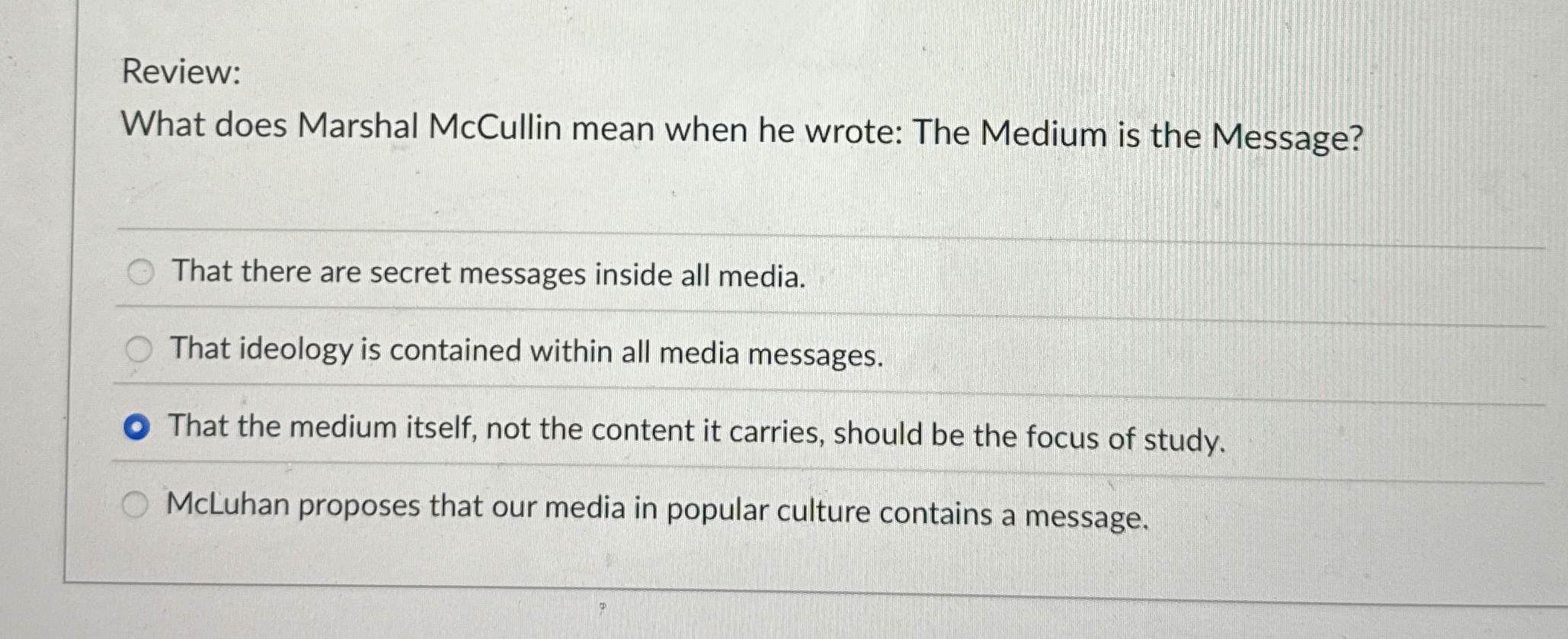 Review: What does Marshal McCullin mean when he