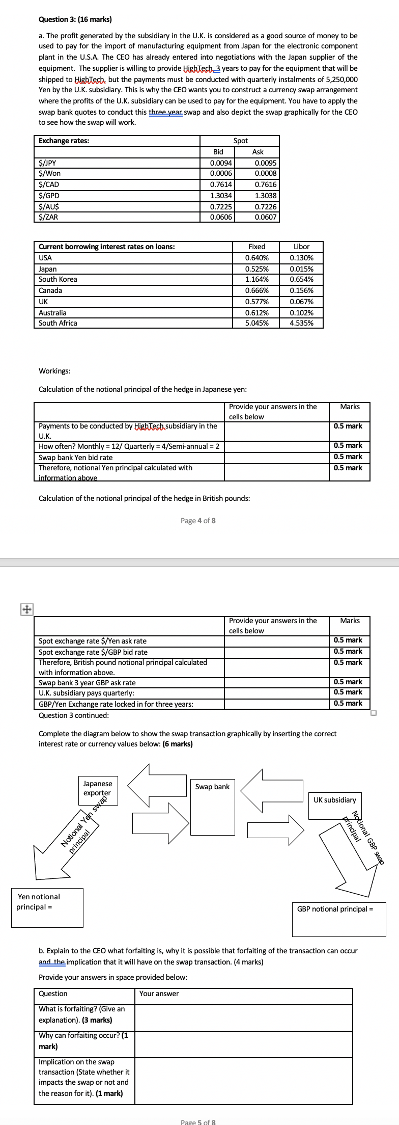 Hi Using the table given pls answer question 3