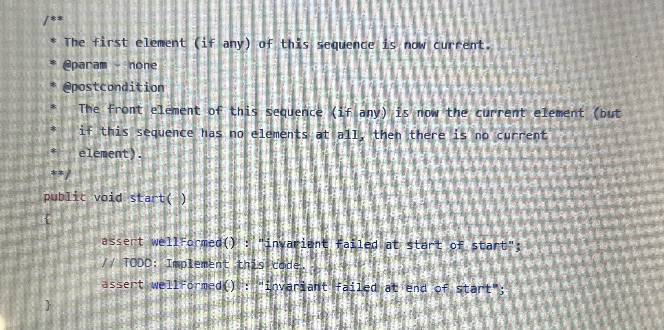 / * * The first element ( if any ) of this