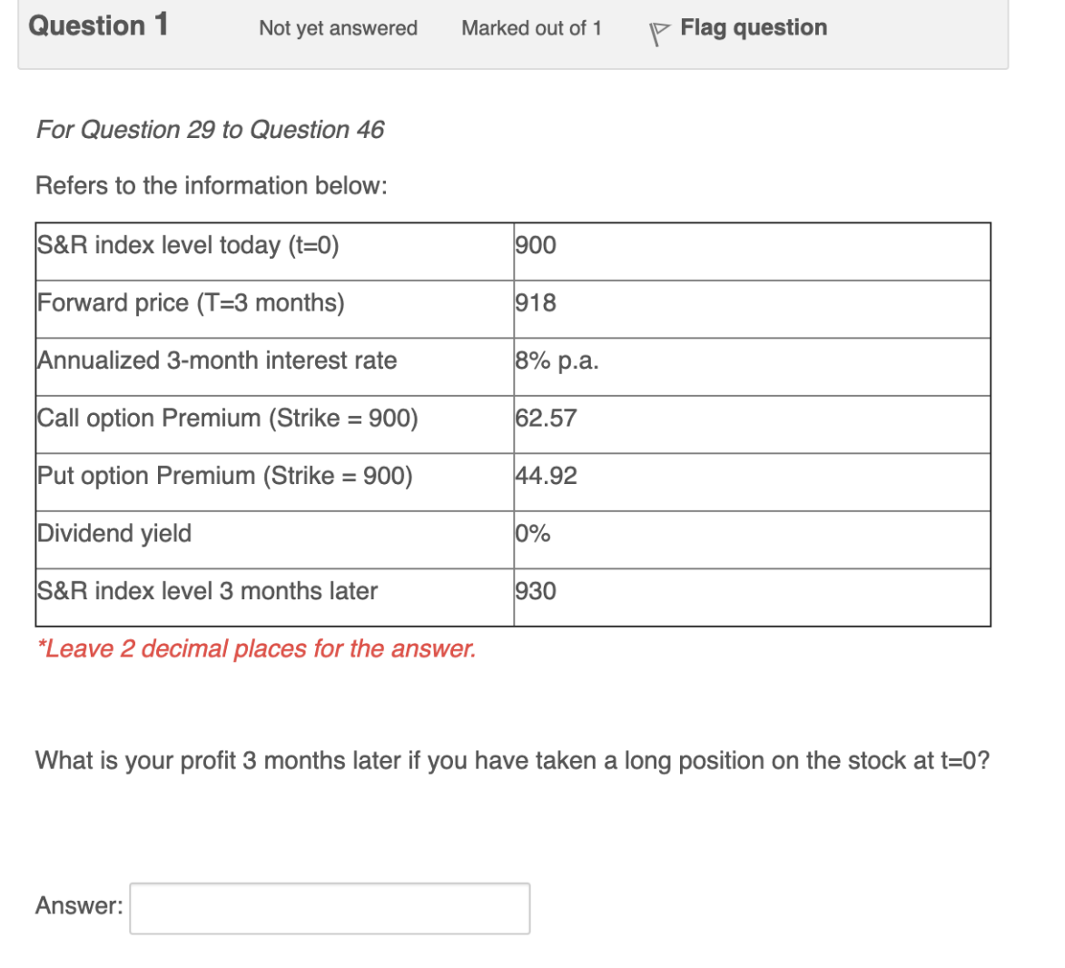 just the simple outcome answer is ok. Question 1