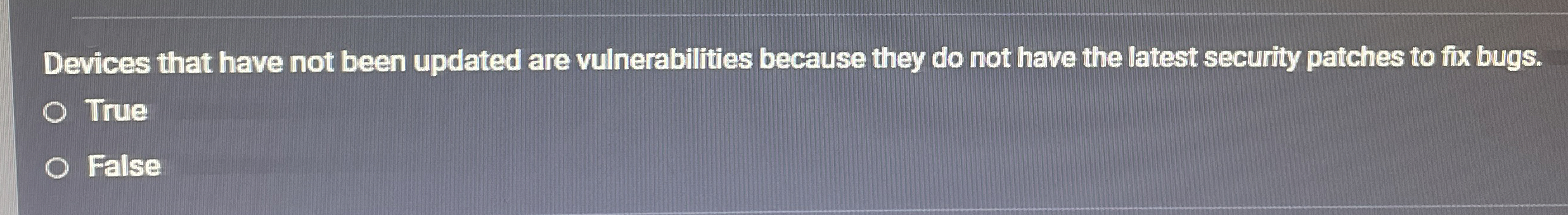 Devices that have not been updated are