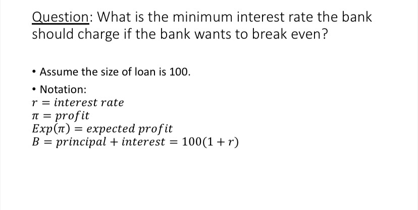 Question: which borrowers find this interest rate