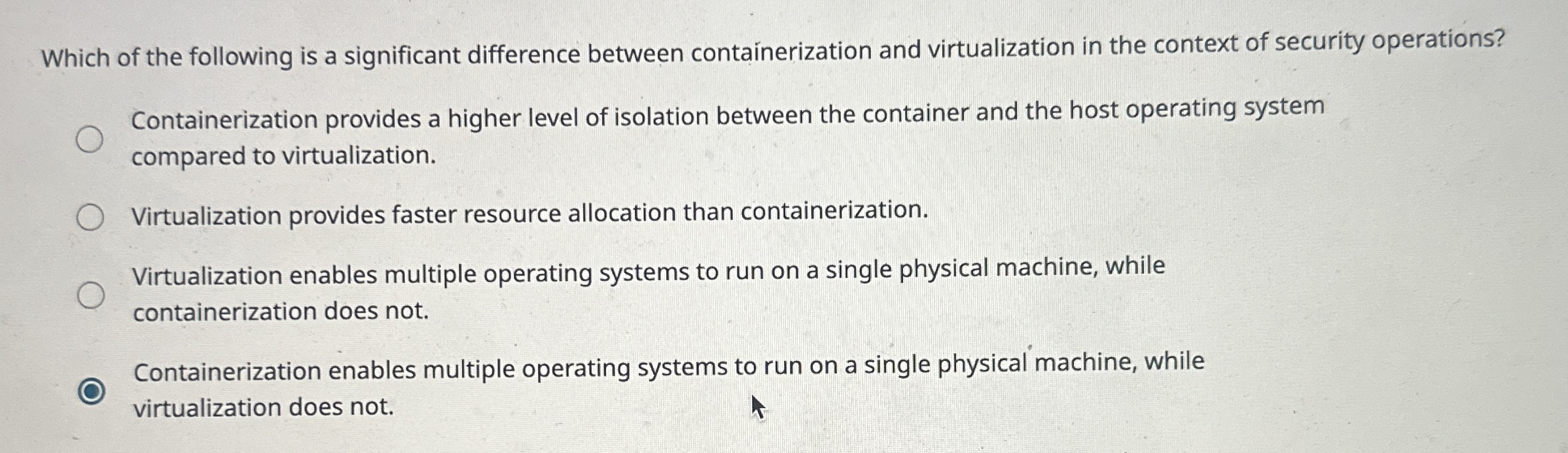 Which of the following is a significant