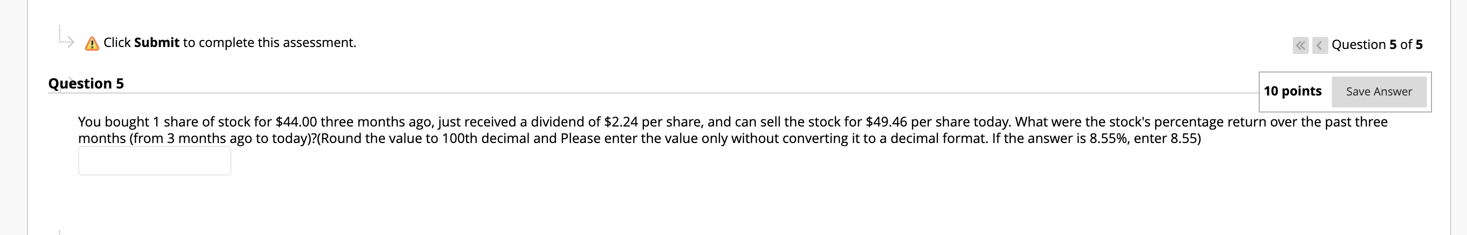 /L\\ Moving to another question will save this