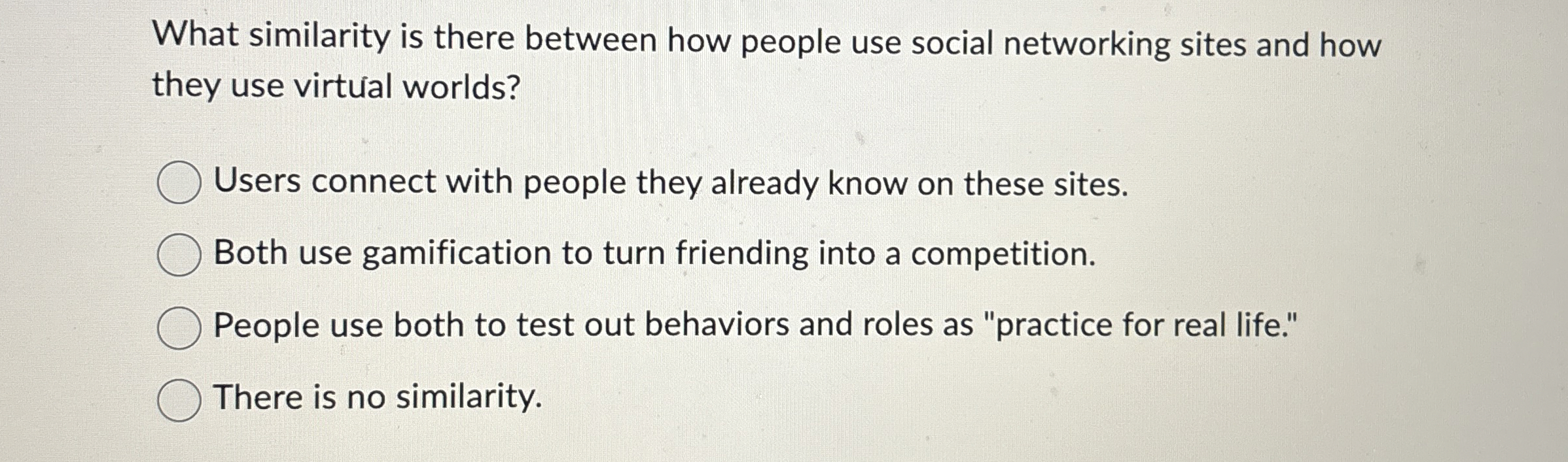 What similarity is there between how people use