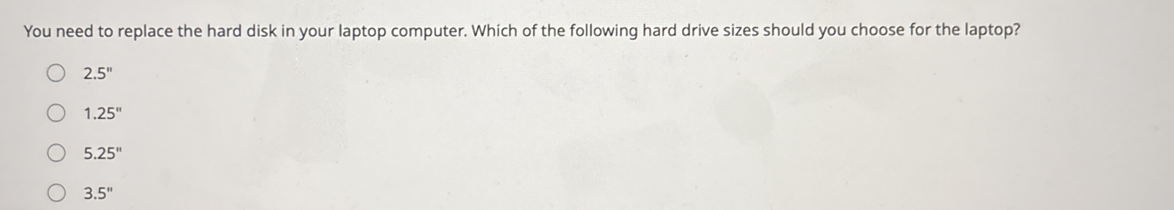 You need to replace the hard disk in your laptop