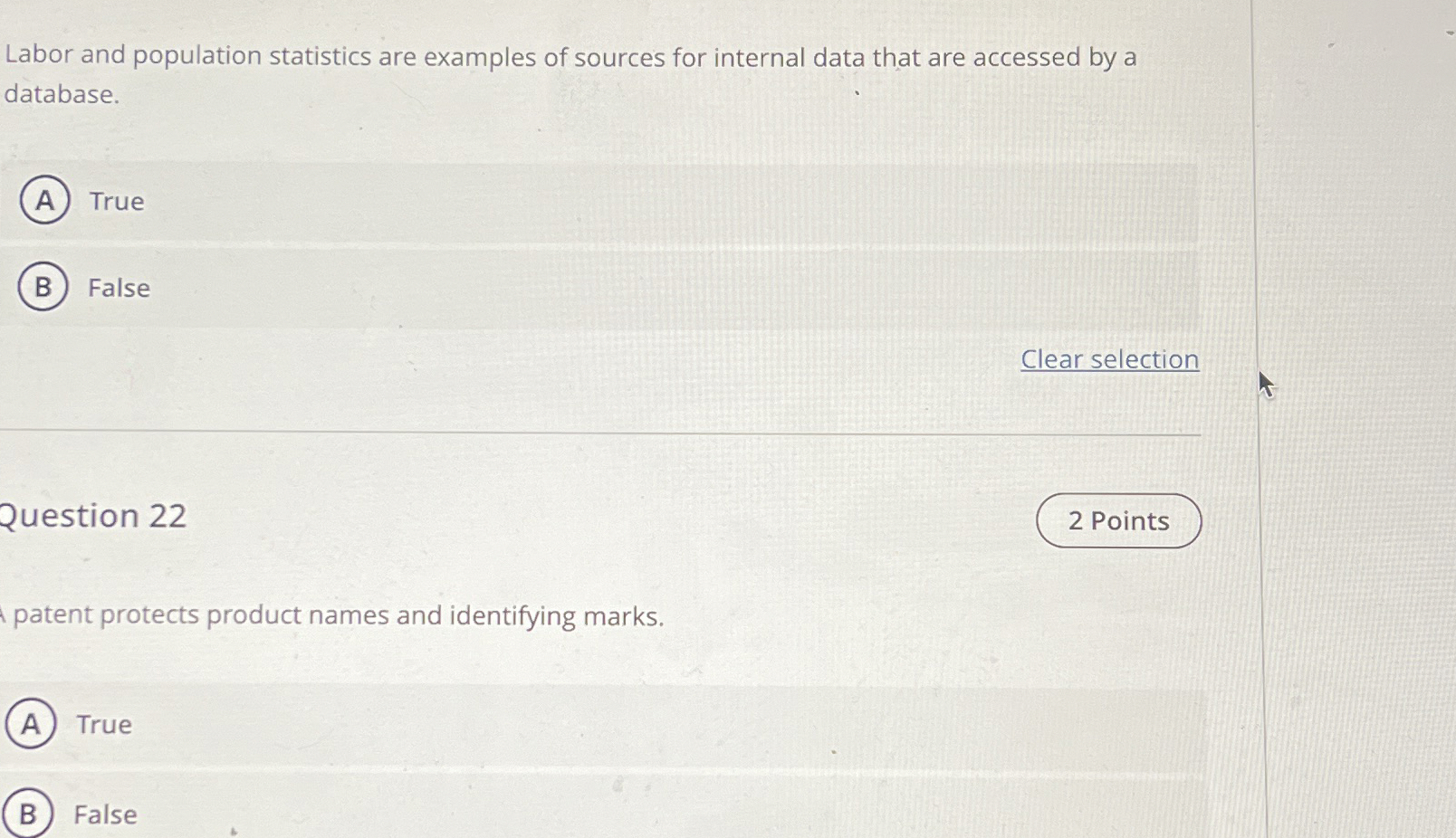 Labor and population statistics are examples of