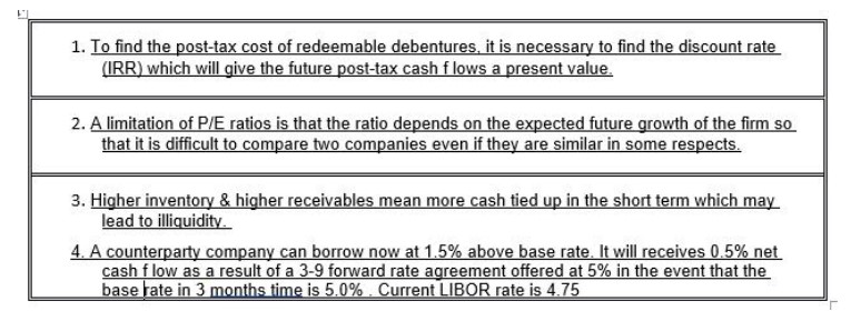 TRUE OR FALSE? SET A. 1. To find the post-tax