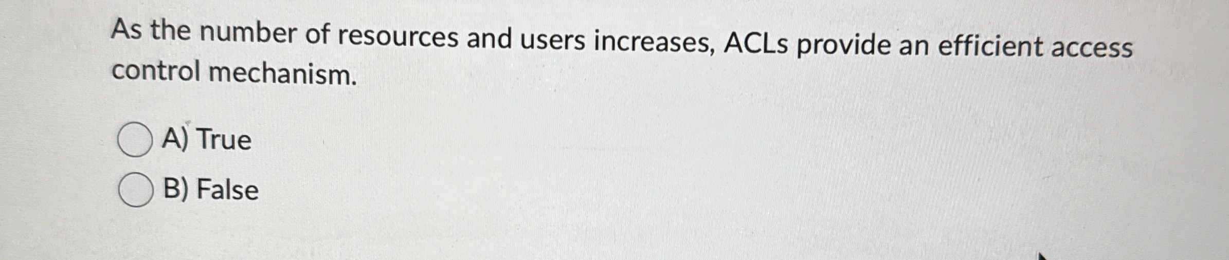 As the number of resources and users increases,