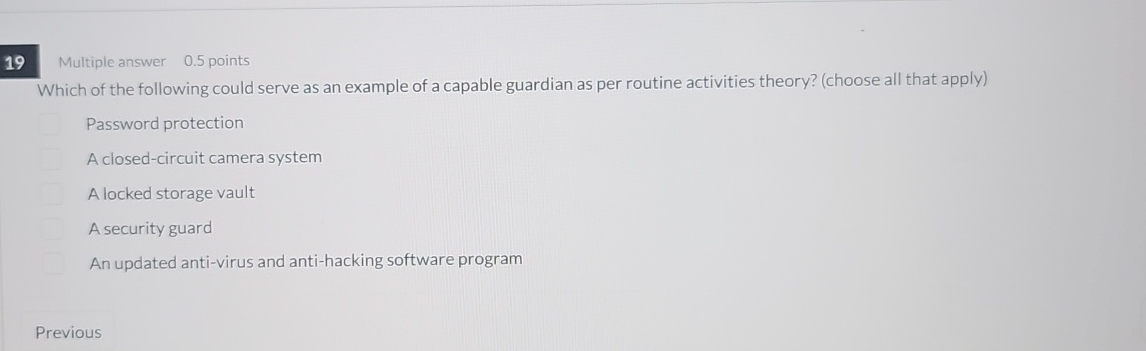 Multiple answer 0 . 5 points Which of the