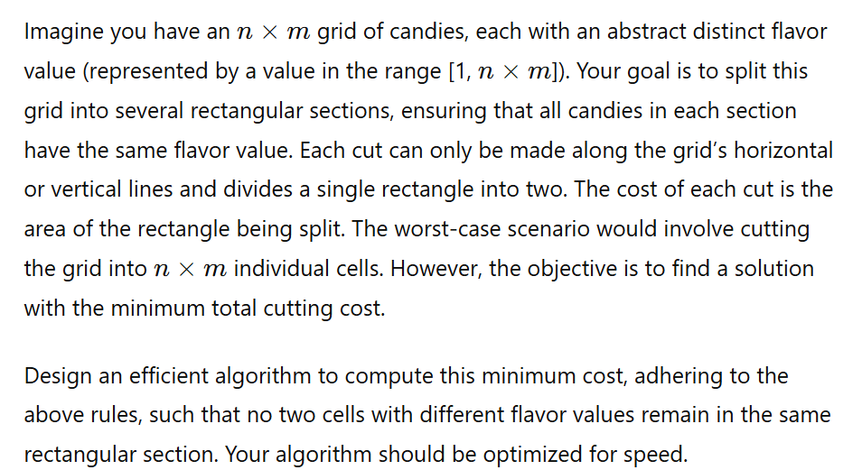 Imagine you have an \ ( n \ times m \ ) grid of
