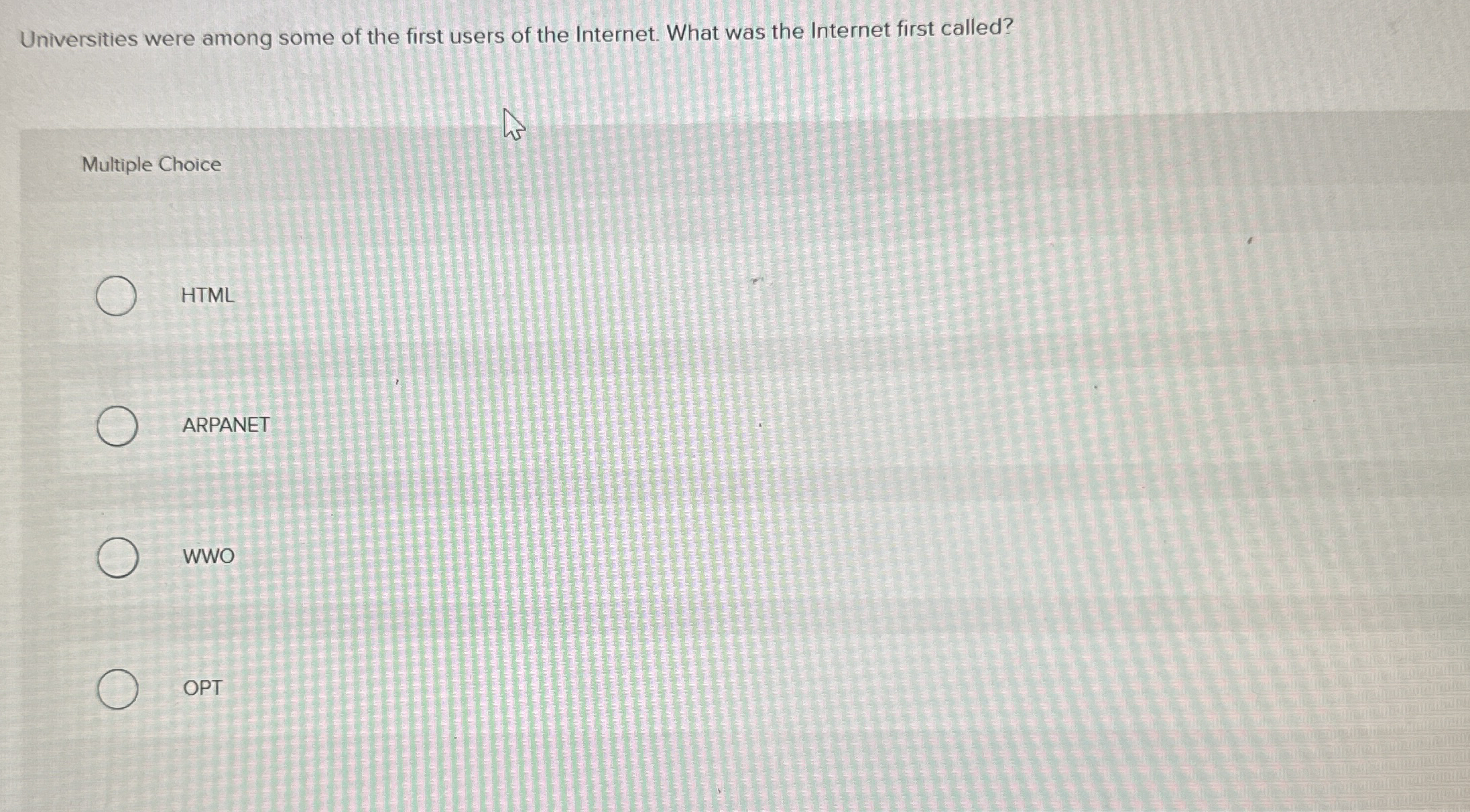 Universities were among some of the first users