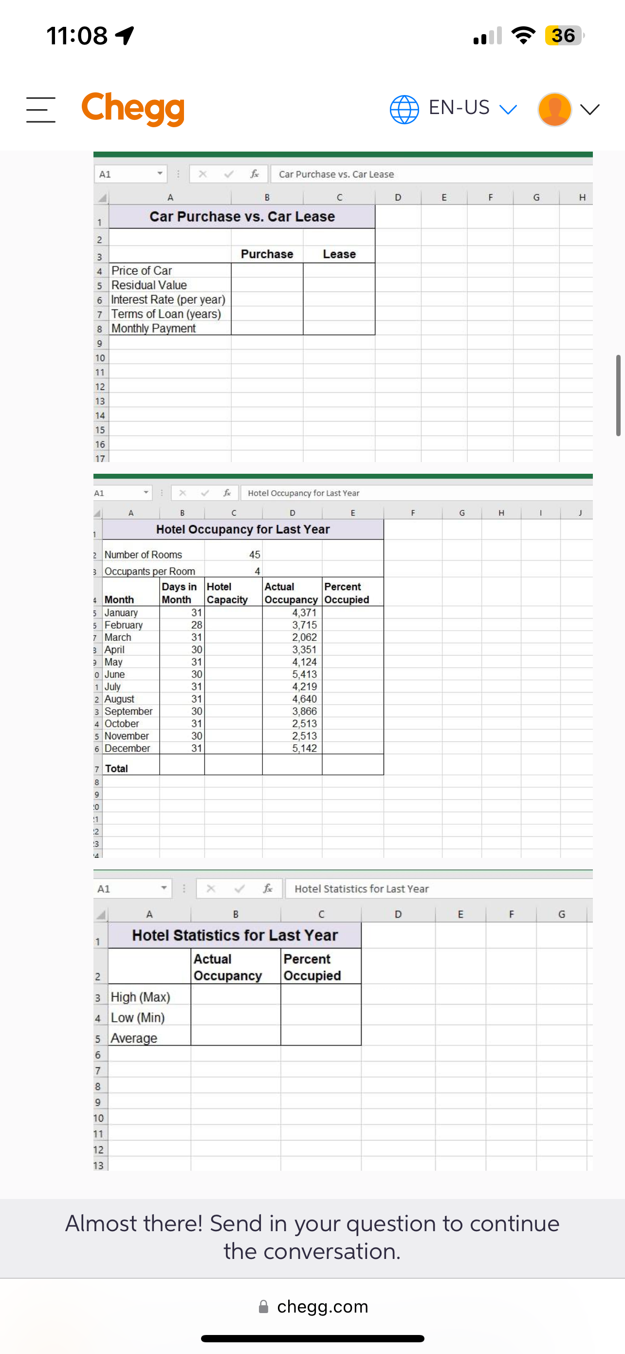 The first picture contains the three different