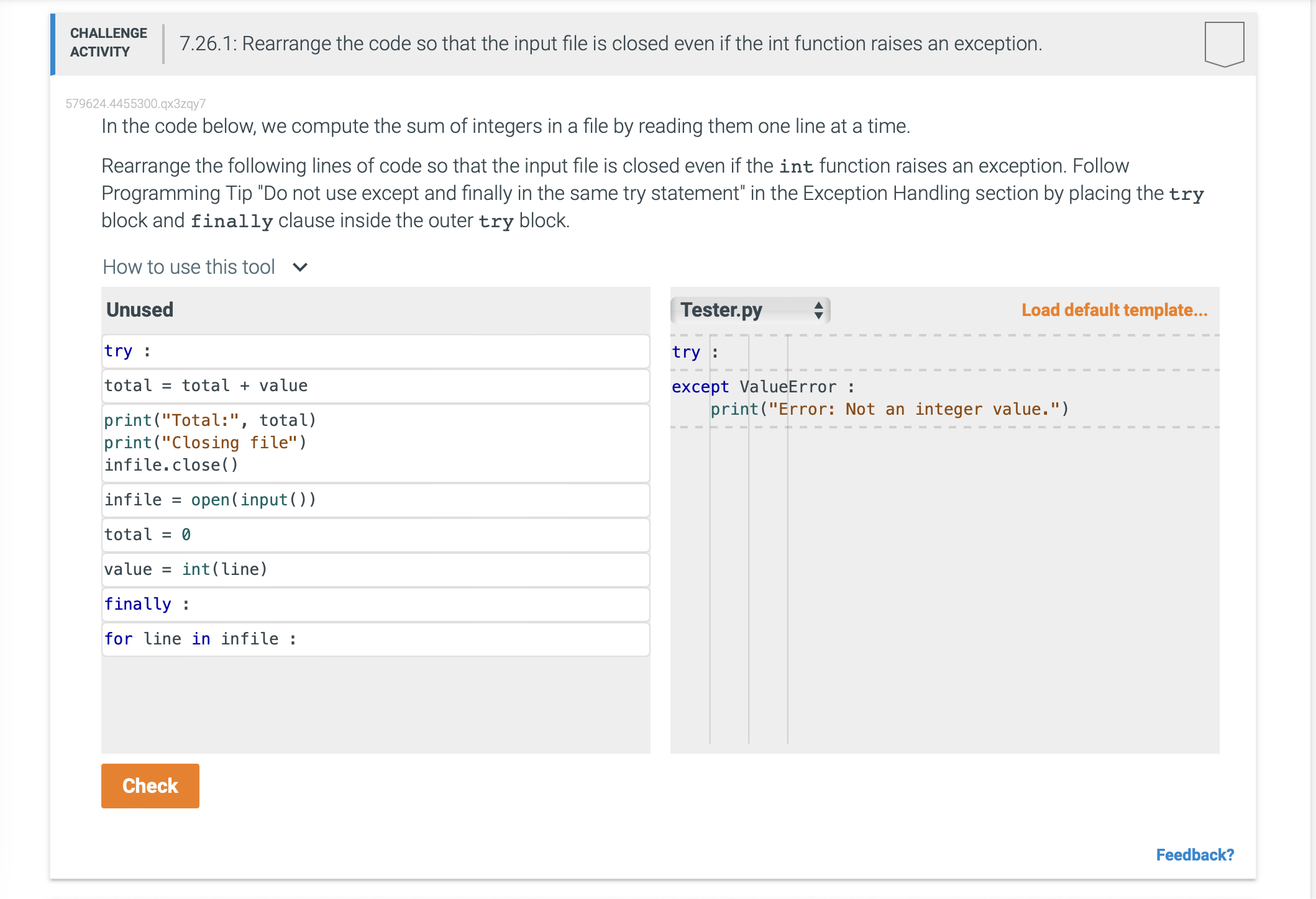 python; In the code below, we compute the sum of