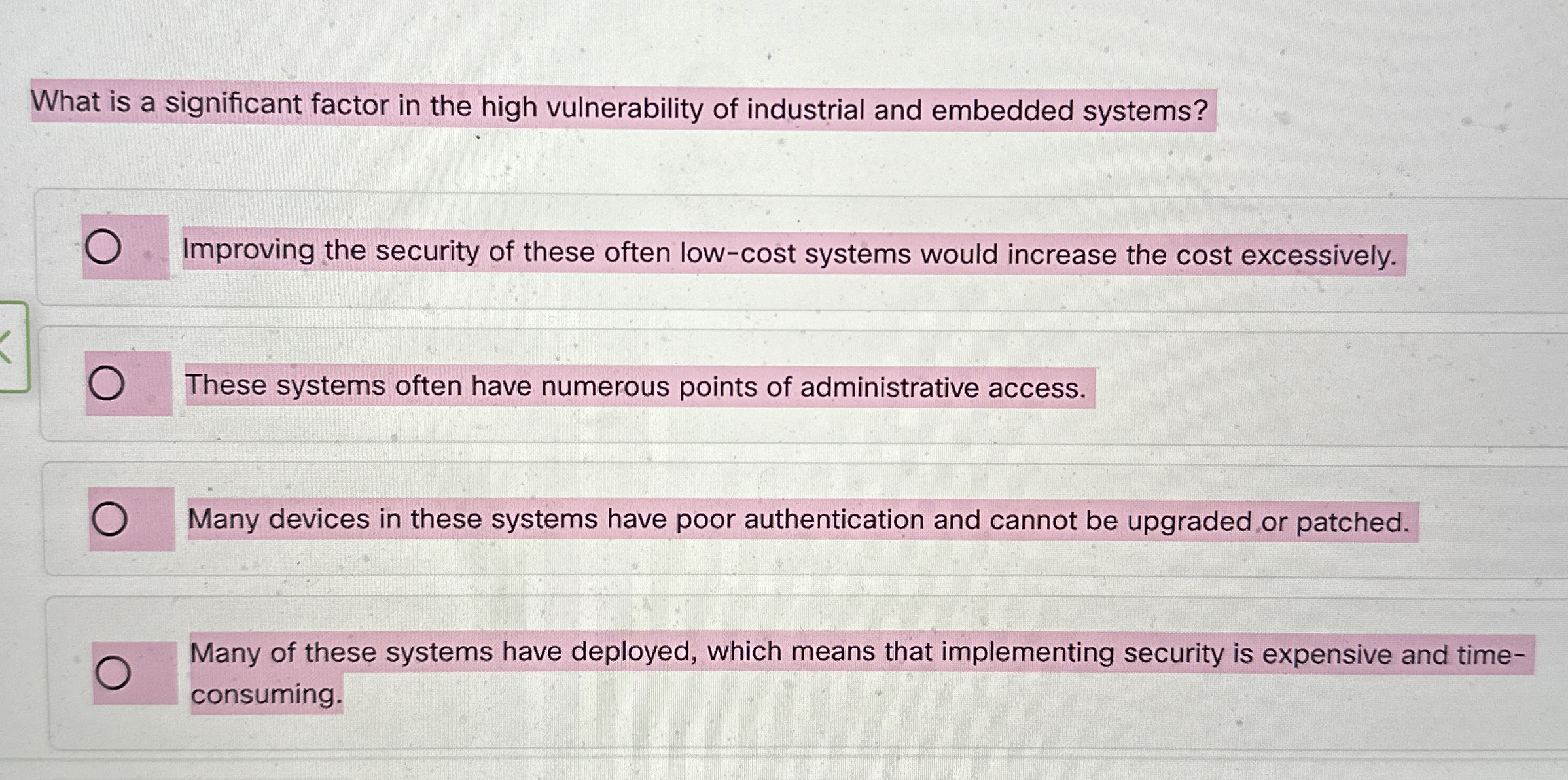 What is a significant factor in the high