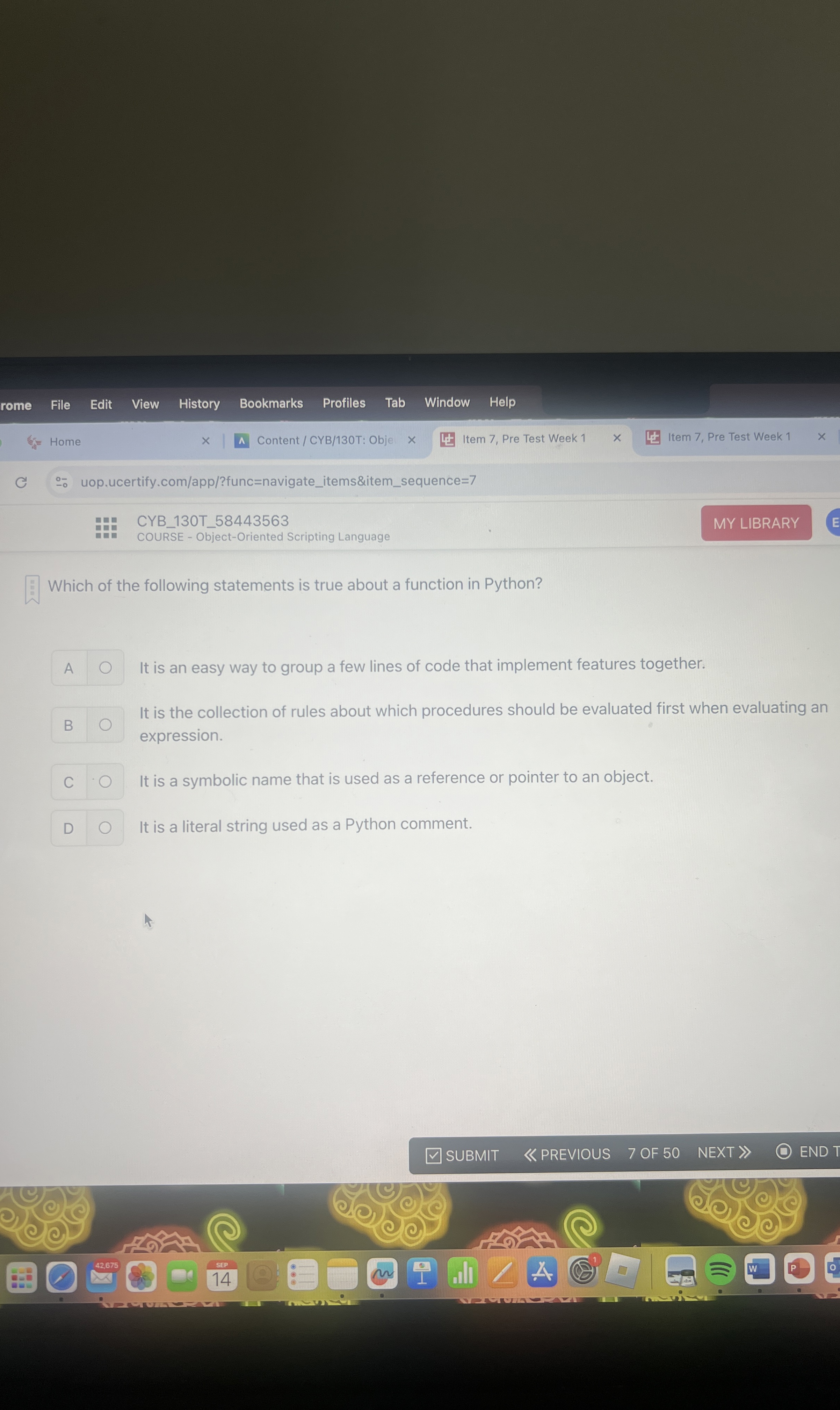 Which of the following statements is true about a