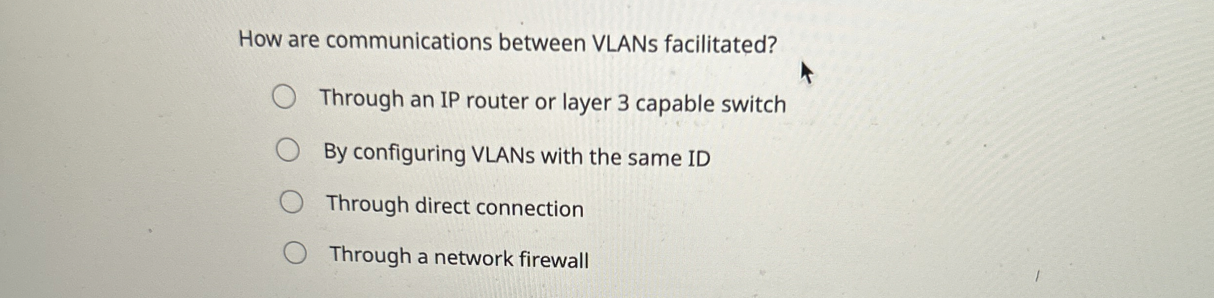 How are communications between VLANs facilitated?