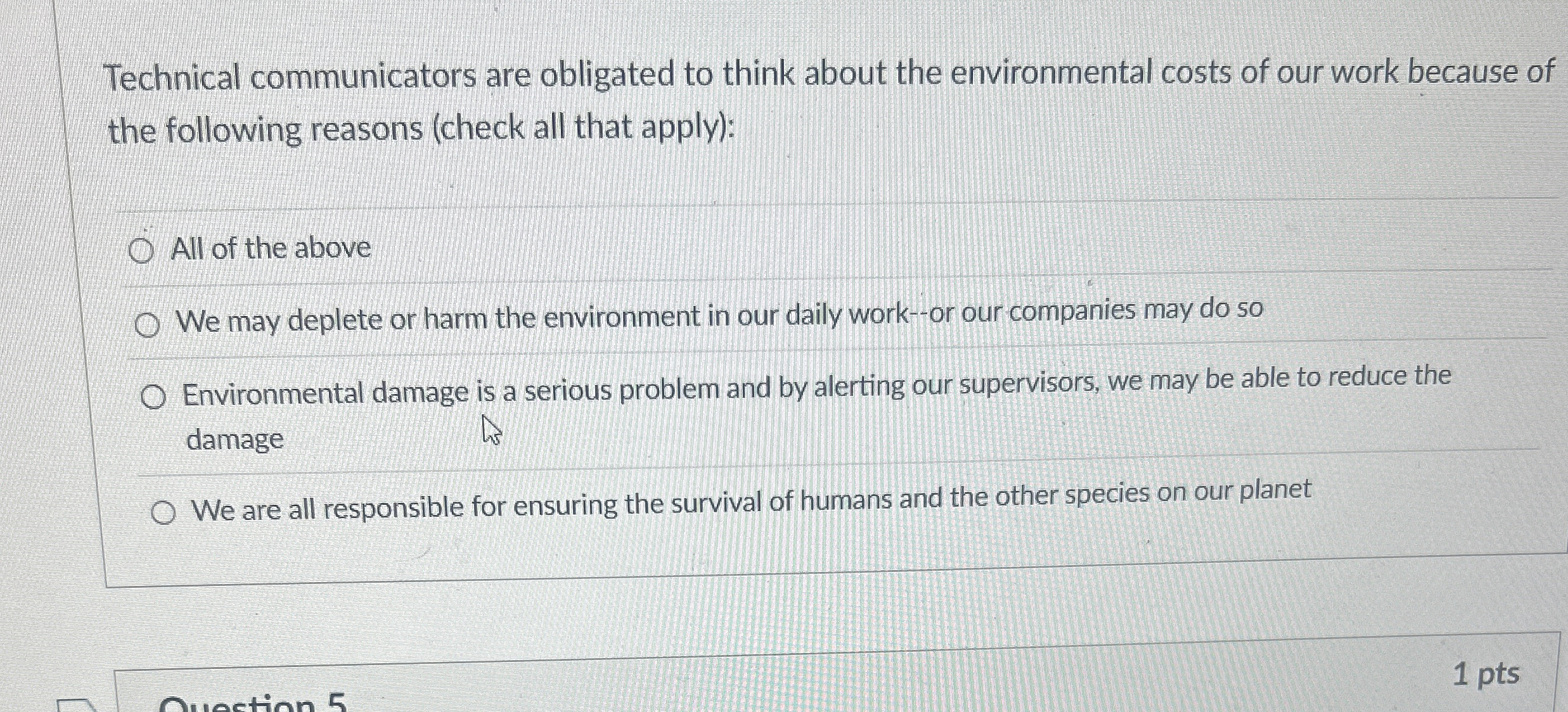 Technical communicators are obligated to think