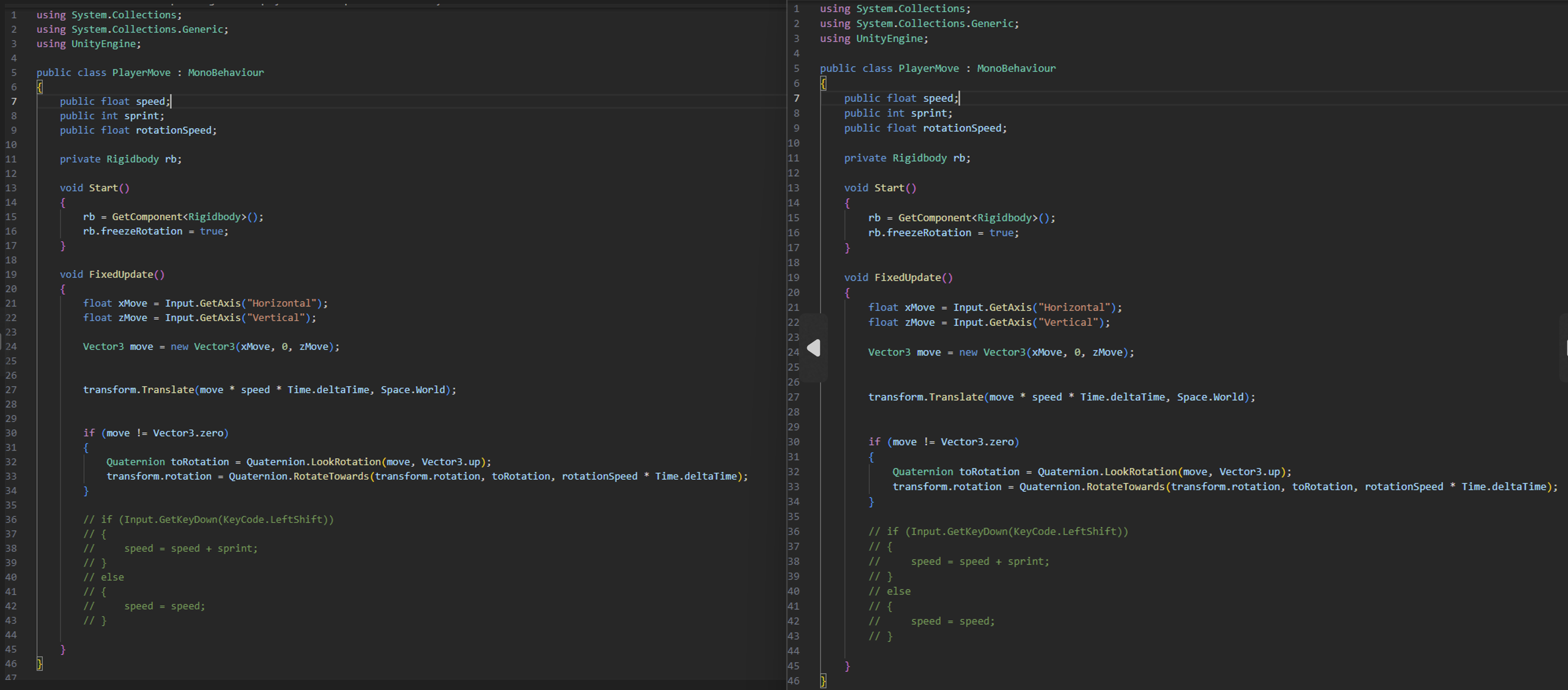 Hey! I ' m trying to make a first person game