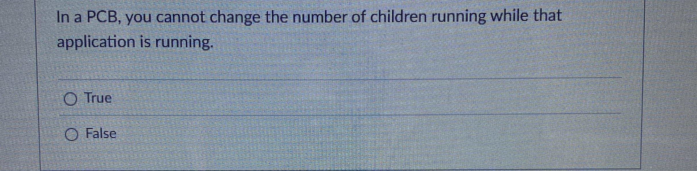 In a PCB , you cannot change the number of