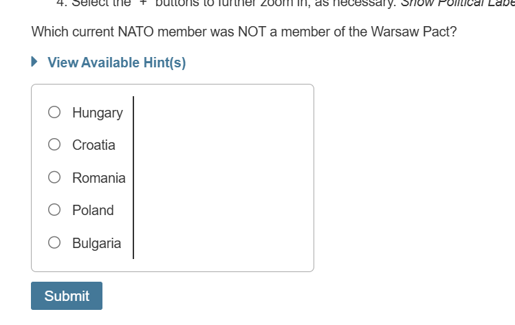 Which current NATO member was NOT a member of the