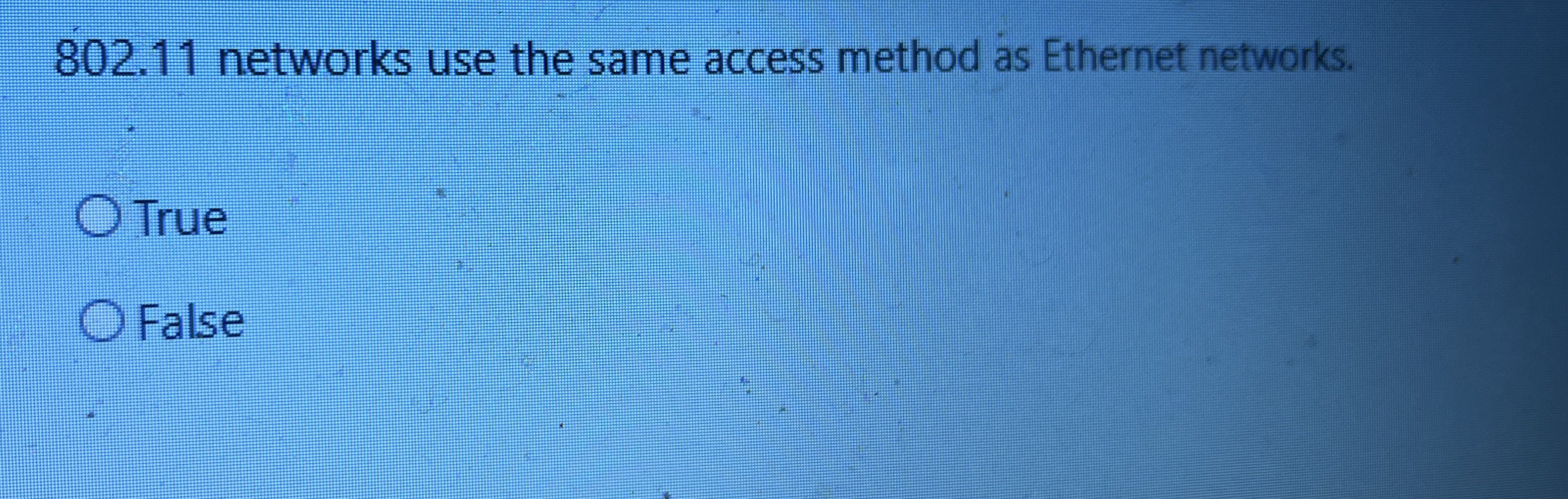 8 0 2 . 1 1 networks use the same access method