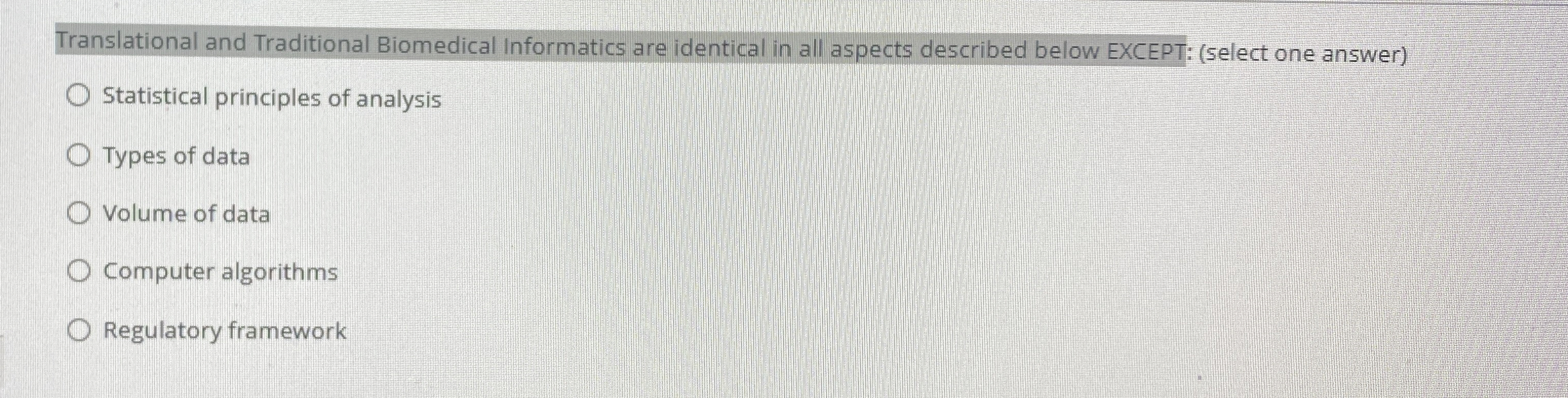 Translational and Traditional Biomedical