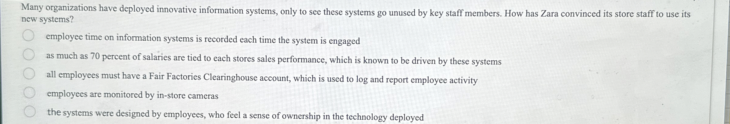 Many organizations have deployed innovative