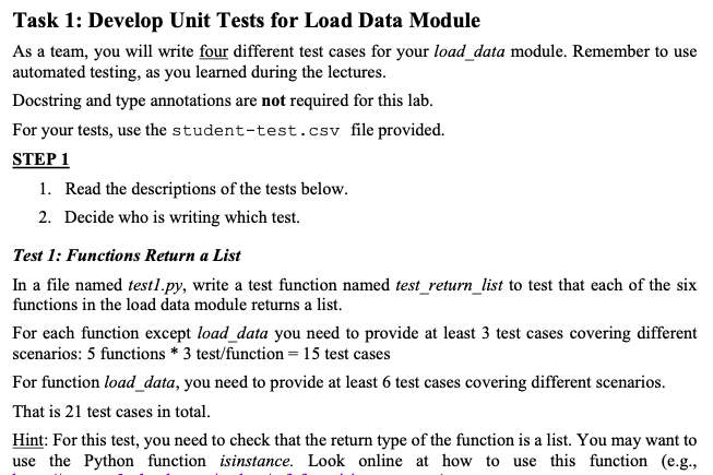 # Do not modify the code already provided. def