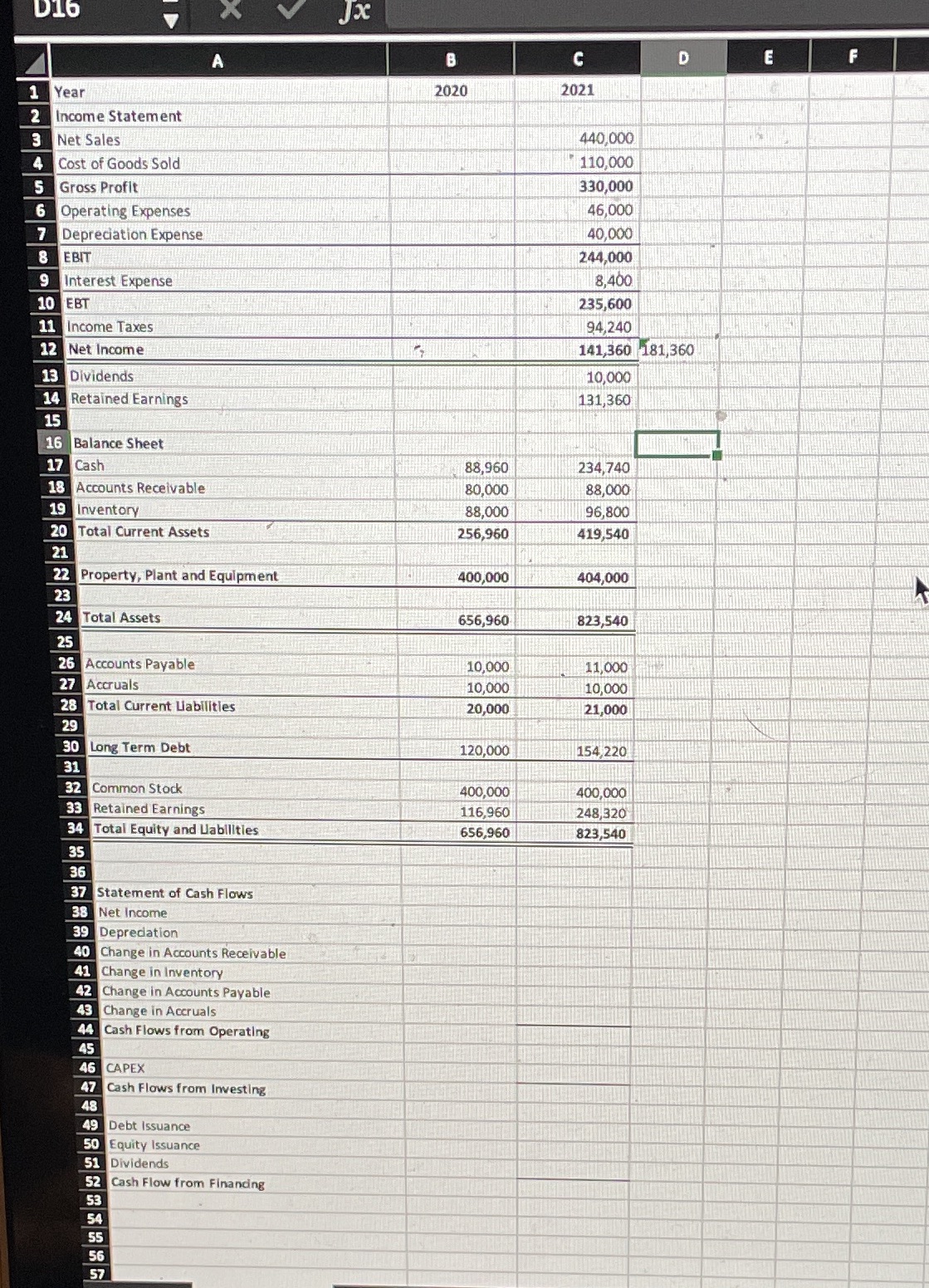 In this exercise we will practice how to build