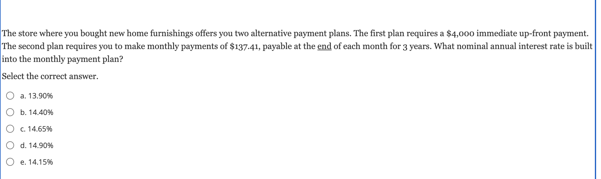How do I solve the problem below using a