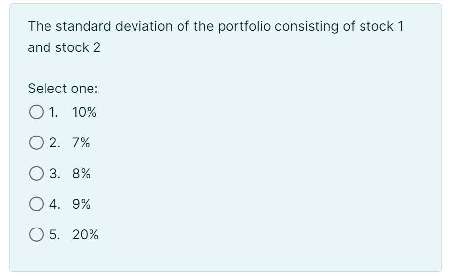 Select one: O1. 0 O 2. 0.2 O 3. 0.04 O 4. 0.1 O