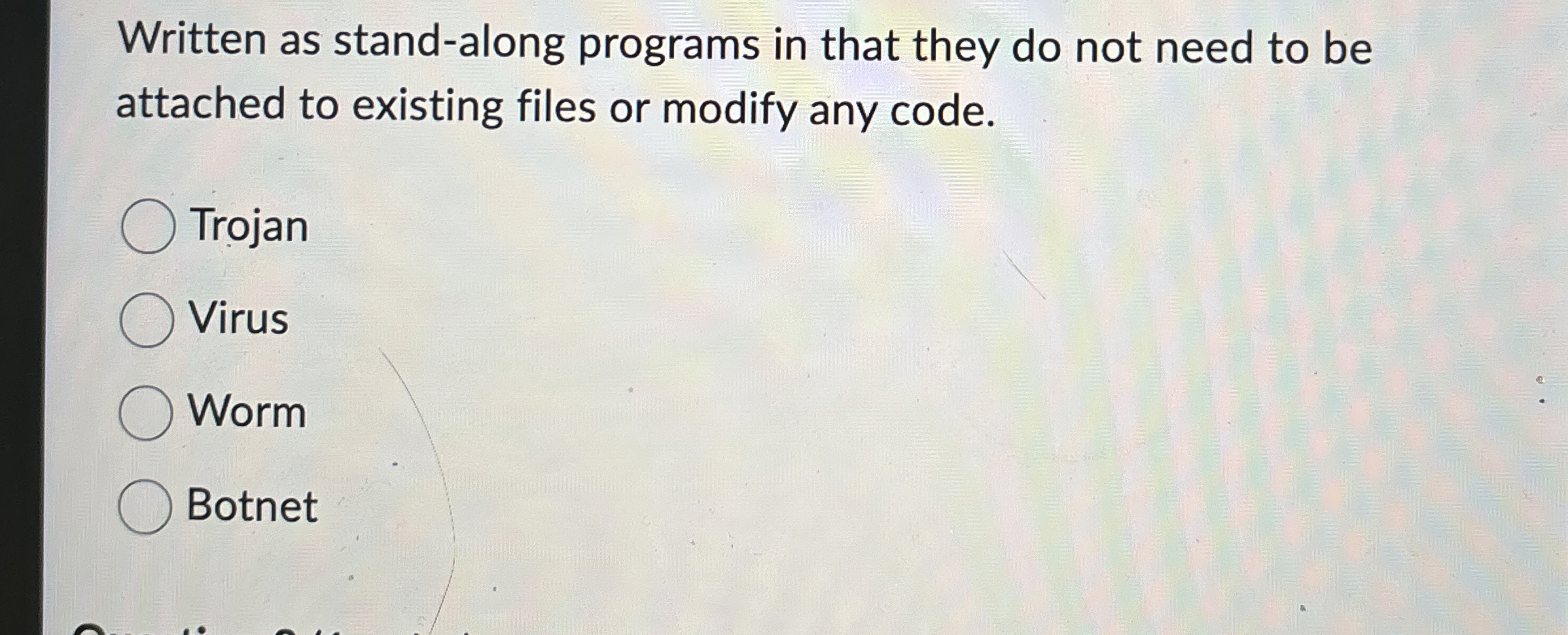 Written as stand - along programs in that they do