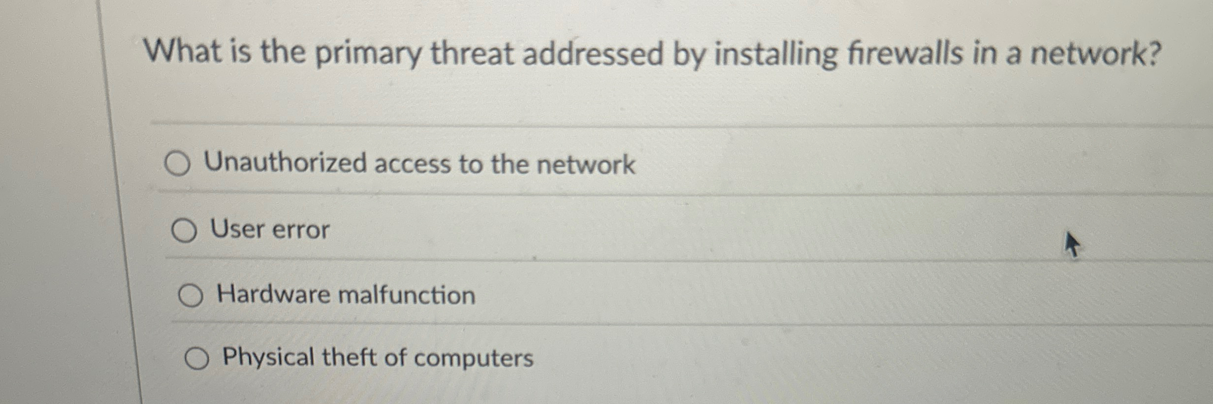 What is the primary threat addressed by