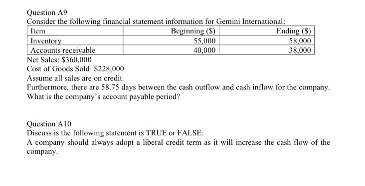 Please answer the following 2 questions. Question