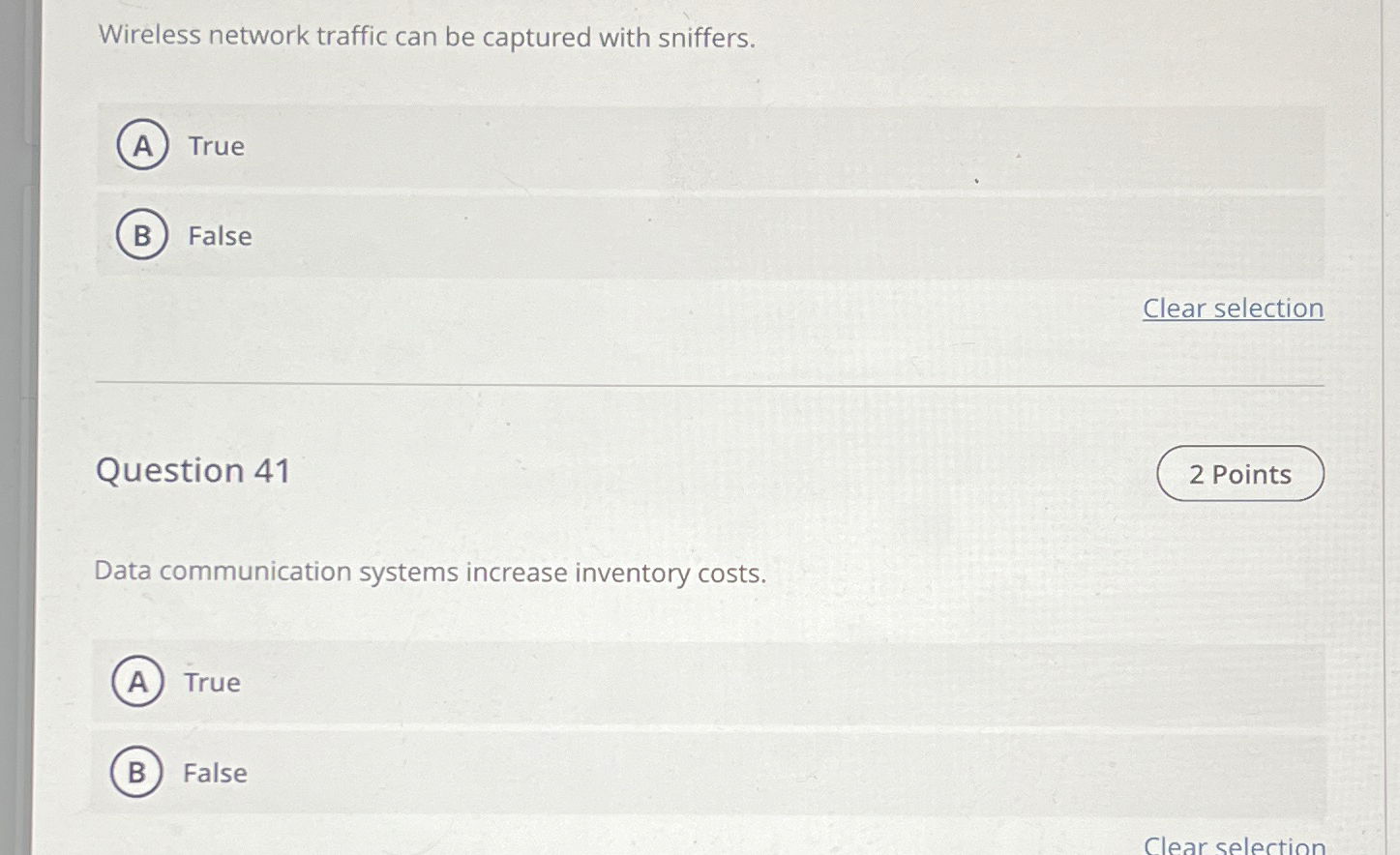 Wireless network traffic can be captured with