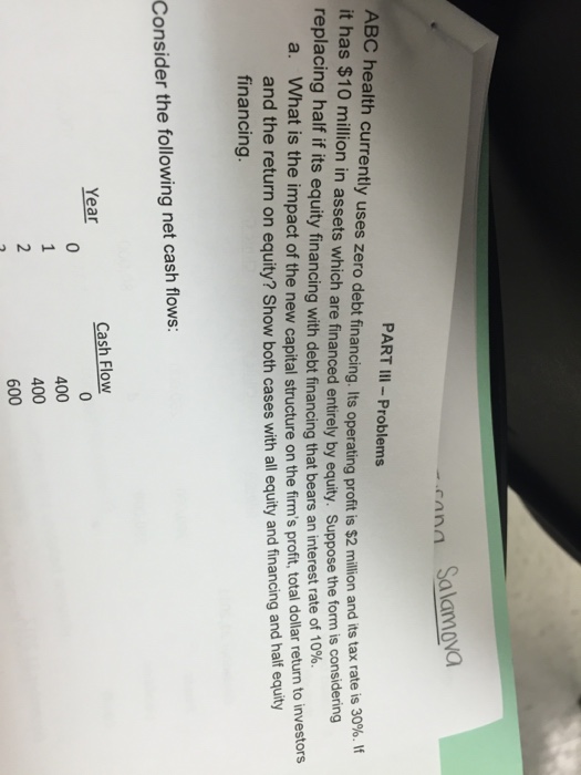 Question: Please help me answer the following.