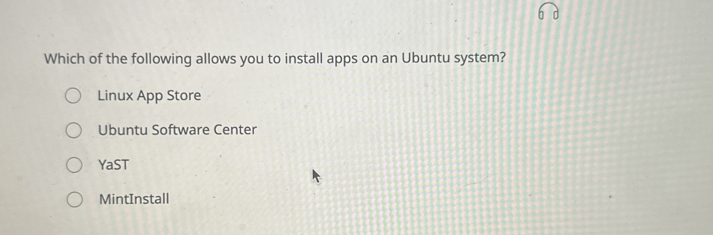 Which of the following allows you to install apps