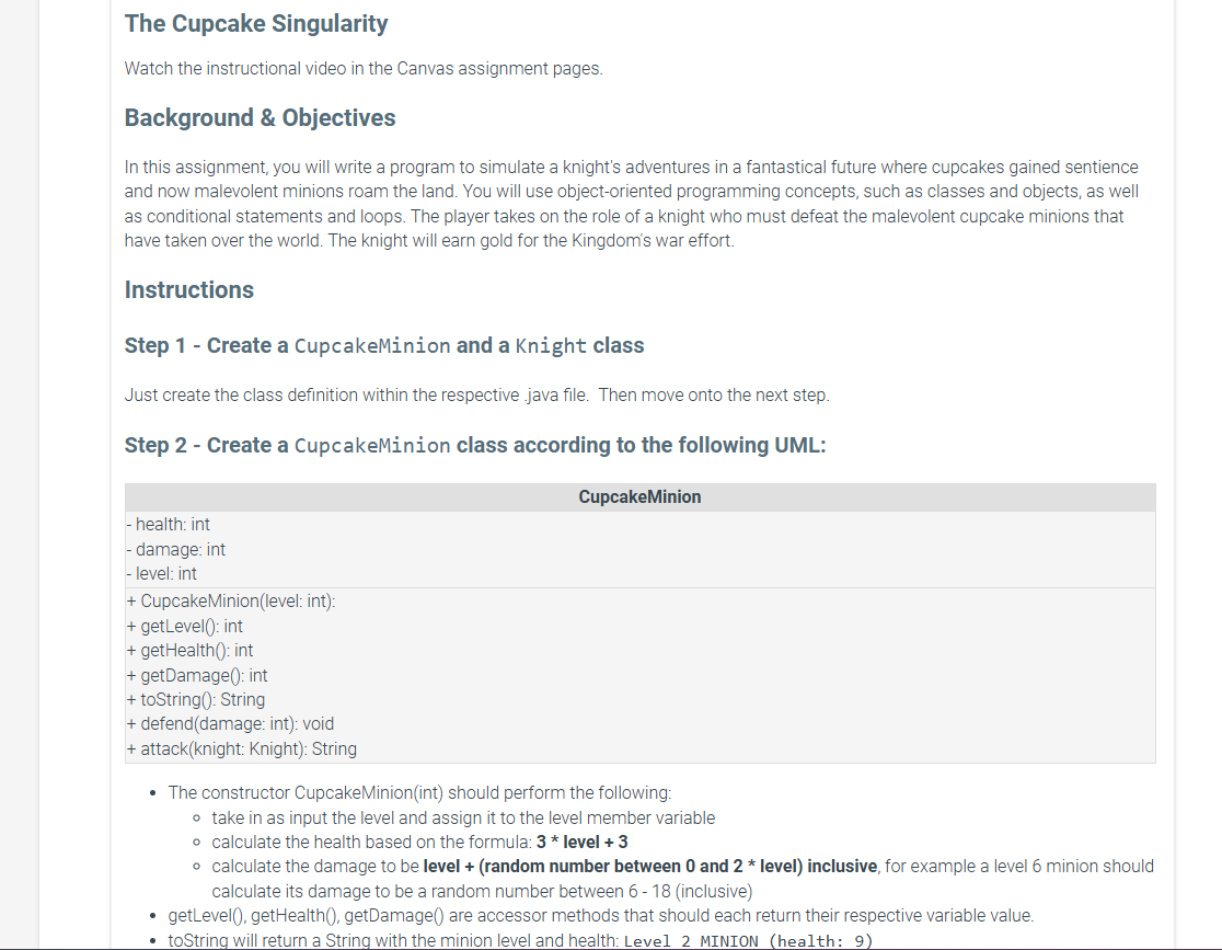 The Cupcake Singularity Watch the instructional