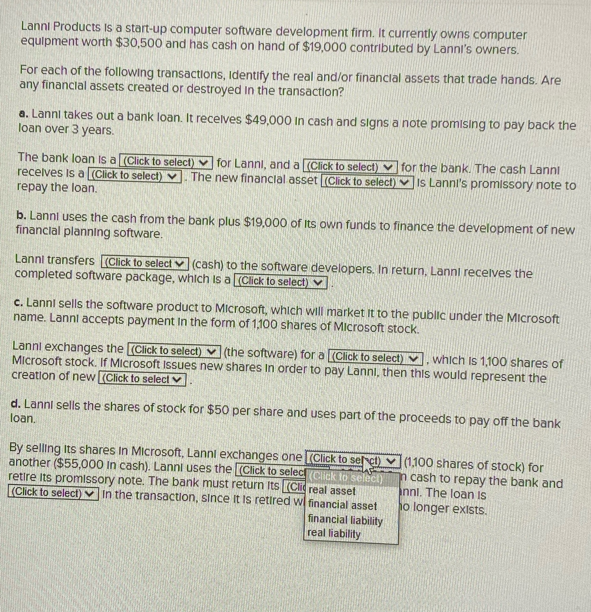 Lanni Products is a start-up computer software