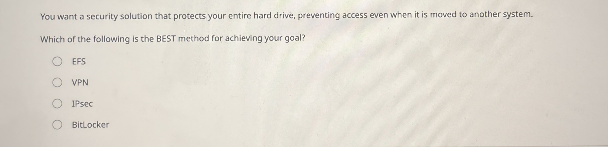 You want a security solution that protects your