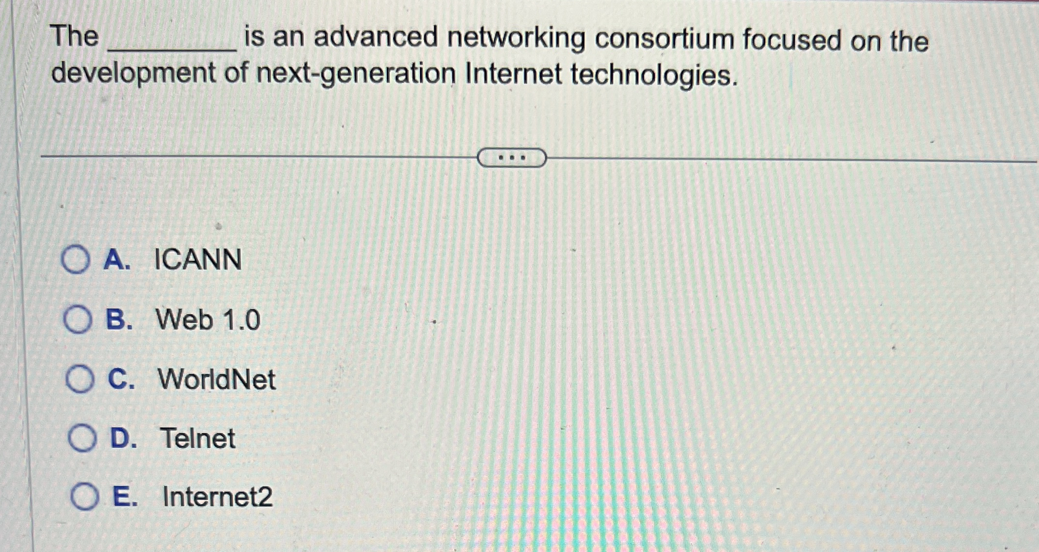 The is an advanced networking consortium focused